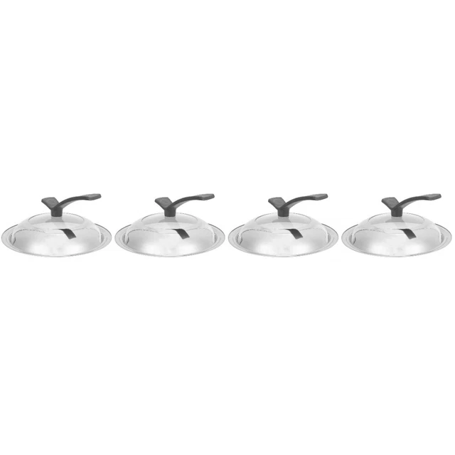 4x Cubierta de sartén Universal Repuesto Cubierta de olla Visible Para Amigos de la Cocina