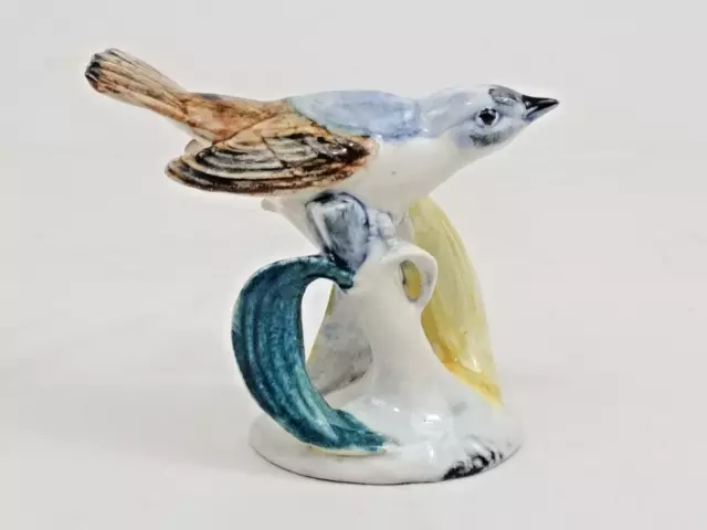 Stangl Pottery Birds #3448 Blue Headed Vireo Vintage Bird Animal Figurine Art