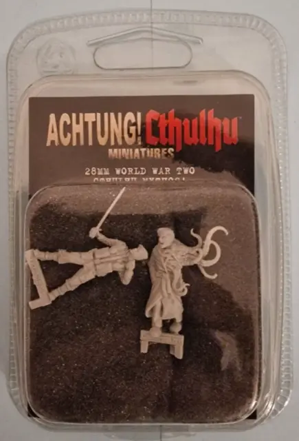 ACHTUNG! CTHULHU Miniatures LIEBOWITZ & McMASTERS RPG WW2 NEW IN BLISTER
