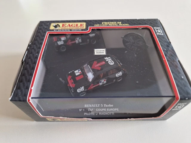 Miniature 1/43 Unique - Renault 5 Turbo TDC - Rallye Des Garrigues 1985 - Philippe Touren / Lee Cooper