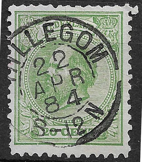 Lot De Timbres Pays-Bas Scott #23-33 (1872-88) Roi Guillaume III - Qualité VF Occasion