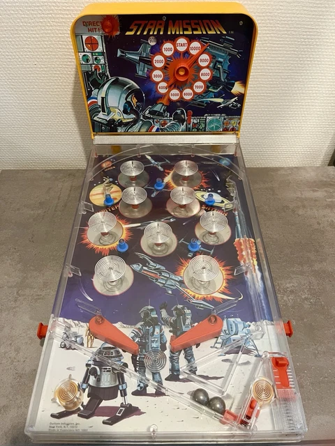 Ancien Jouet Flipper Electrique - Starmission