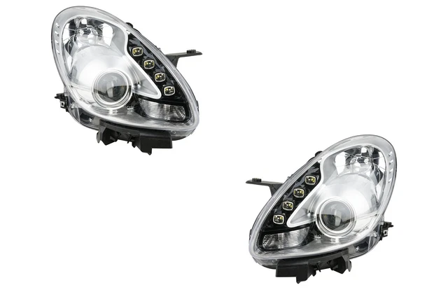 Johns Scheinwerfer Set Für Alfa Romeo Giulietta Ab 04/10 - H7/H1 Mit LED Tagfahrlicht