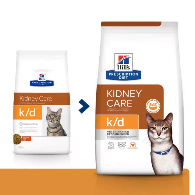 1,5kg HILL'S PD k/d Diet Feline Kidney Care Cat Bravam BLITZVERSAND 052742918600