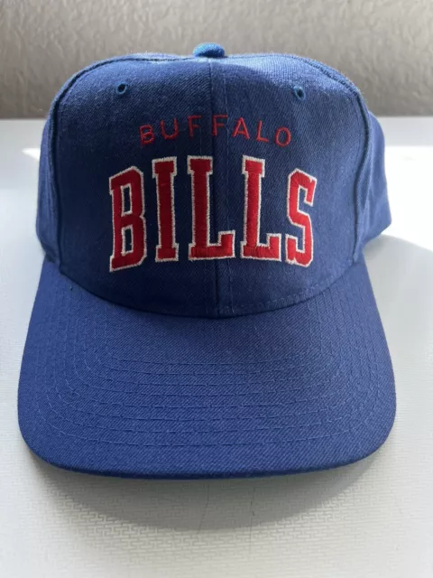 Vintage Buffalo Bills Snapback Hat Blue/Red STARTER Wool Official Licensed NFL