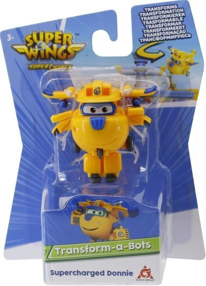 Super Wings Transform-a-bots - Pack De 15 Figurines Avions Transformables 5 Cm - Série 2 - Jouet Enfant 3-8 Ans
