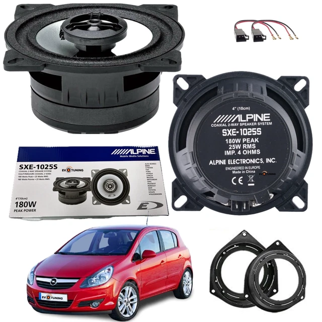 Altoparlanti Coassiali Alpine SXE-1025S - 10cm, 2 Vie, Passivi, Per Auto - Foto 3