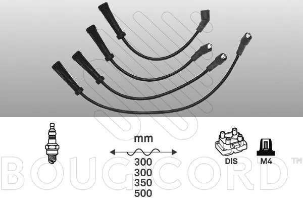 Fils De Bougies / Faisceau D'allumage Renault Megane Scenic 1.6 E,Clio Ii 1.6