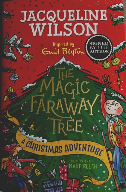⭐️SIGNED FIRST EDITION⭐️ Jacqueline Wilson The Magic Faraway Tree Christmas Book