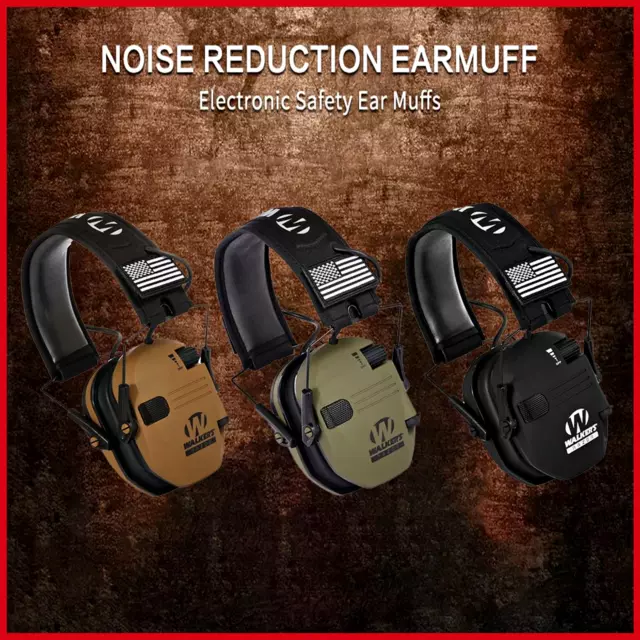 Electronic Earmuff Shooting Ear Protection Sport Hearing Impact Slim Anti-noise 2