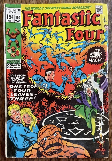 Marvel Comics - Fantastic Four #110 May 1971 Original!