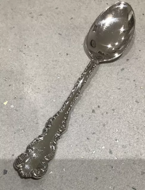 Antique Sterling Silver Large Tea Spoon. Birks. Canada.Louis XV Pattern. 1904-24