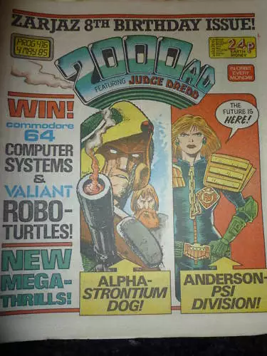 2000 AD Comic - PROG 416 - Date 04/05/1985 - UK PAPER COMIC