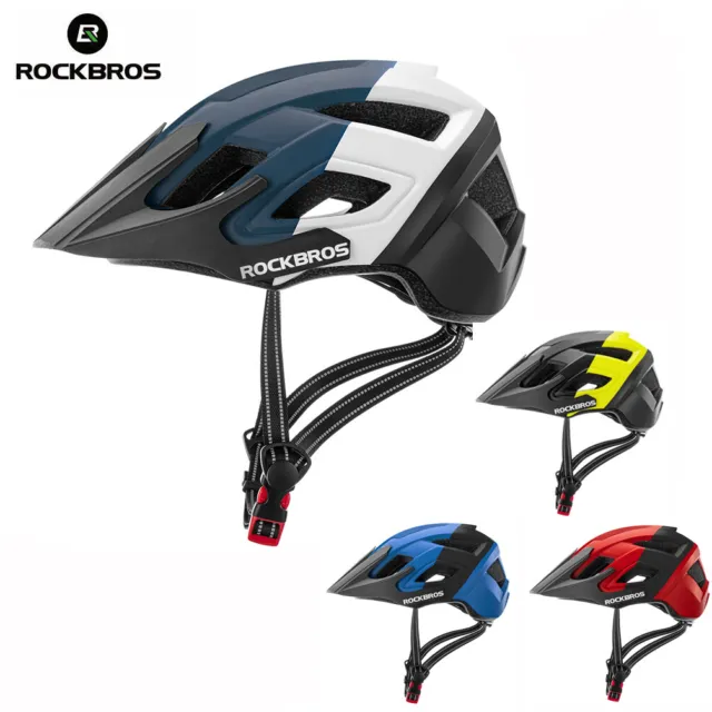 ROCKBROS Bicycle Helmet Breathable Shockproof MTB Road Bike Safety Aero Helmet