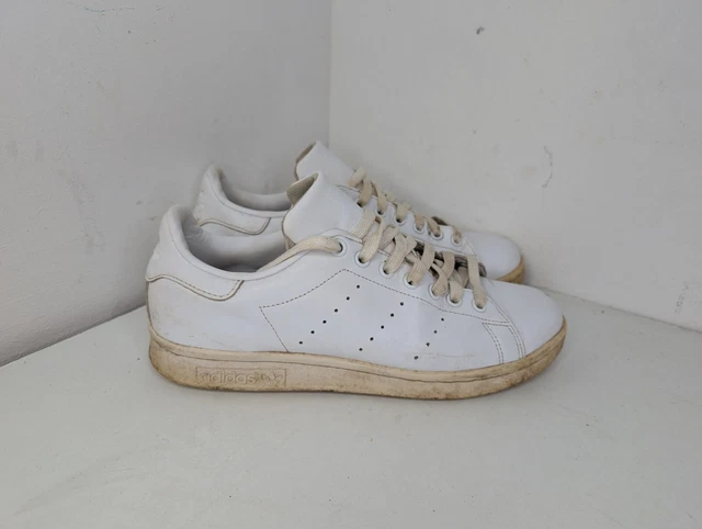 Vintage Adidas Antelope Lace Up Leather Trainers‎ White 547853 Mens Size 10 US VINTAGE ADIDAS ANTELOPE Lace Up Leather Trainers White  main image 2
