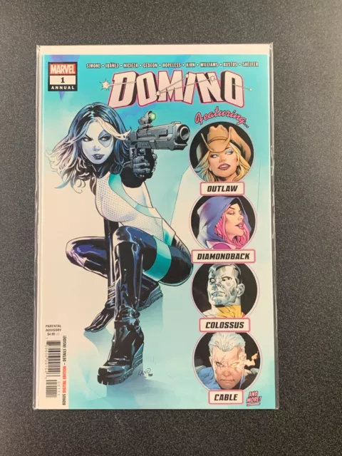 Marvel Comics Domino Annual #1 A Cover 2018 NM