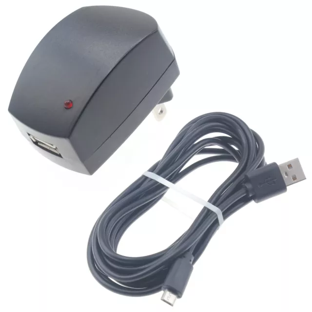 HOME WALL CHARGER POWER ADAPTER 6FT LONG MICRO USB CABLE CORD For PHONES TABLETS