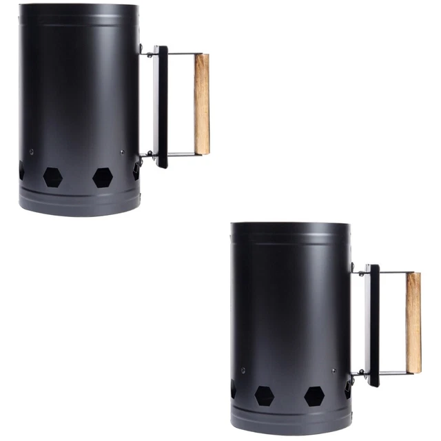 2 pcs Grill Kochen Im Freien Zubehör Rapidfire Kamin Starter Grill Feuer Starter