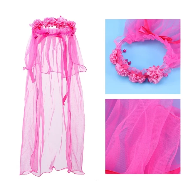 Velo di pizzo da sposa, turbante da sposa, copricapo sciarpa di mantila