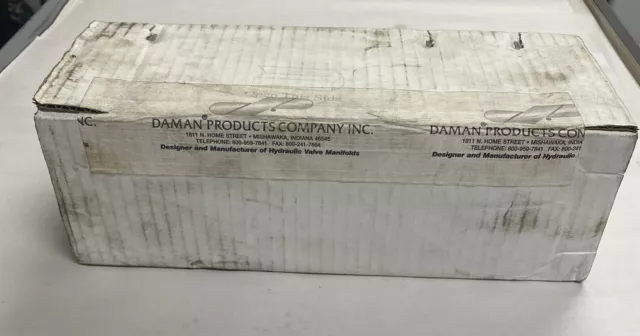 Daman Products,Ad05Hs023S,Aluminum Hydraulic Manifold New
