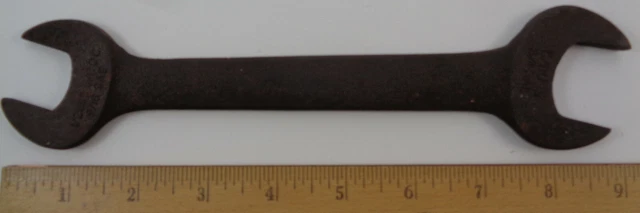 Vintage Williams USA 96H tappet (5/8" USS 3/4" SAE) x (1/2 USS 9/16 SAE) wrench