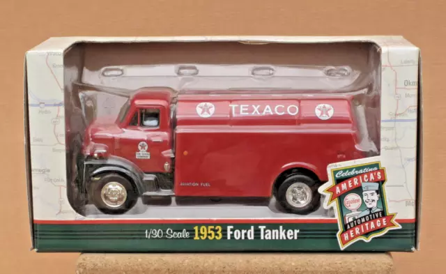 Ertl Collectibles 1953 Ford Tanker Texaco 1:30 Scale