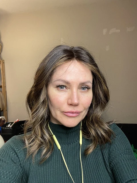 17” Lace Top European Human Hair Kosher Sheitel/Wig Brown With Highlights 17” Lace Top European Human Hair Kosher Sheitel/Wig Brown With Highlights