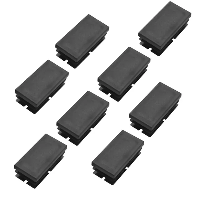 8 Embouts De Fermeture Rectangulaires En Plastique  De Pcs Insère 20Mm X 406585