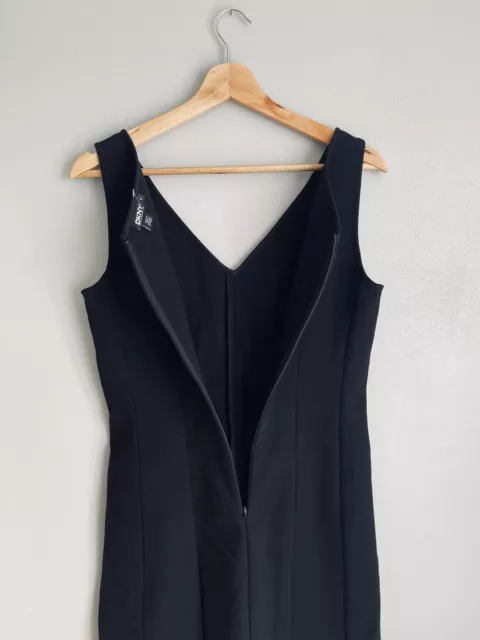 Abito da donna nero DKNY da donna taglia 6 (Zara, River Island, Next, Biba)