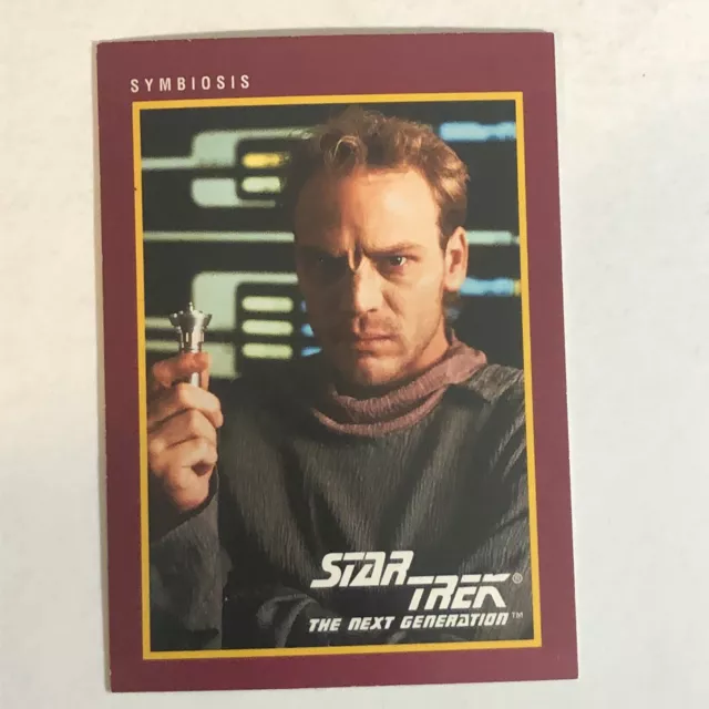 Star Trek The Next Generation Trading Card Vintage 1991 #28 Symbiosis