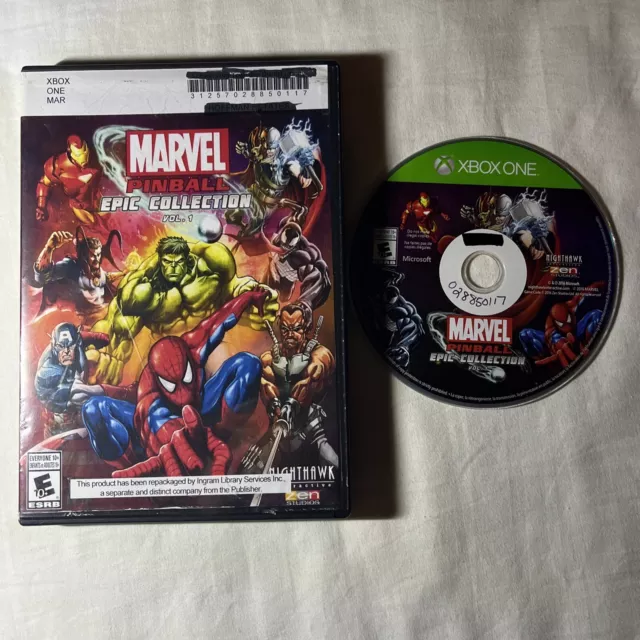 Marvel Pinball Epic Collection: Vol. 1 (Xbox One, 2016) Game