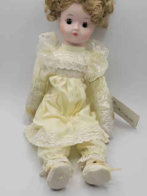 Heritage Signature Collection Bisque Porcelain Doll  Box/Certificate Victorian