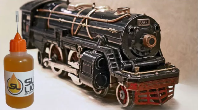 Slick Liquid Lube Bearings 100% Synthetic Train Oil for Lionel or any Model RR