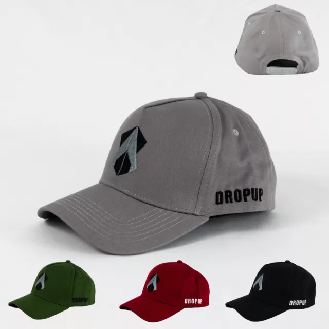 Baseball Cap Basecap Mütze Baseball Kappe verstellbar 5 Panel DropUP