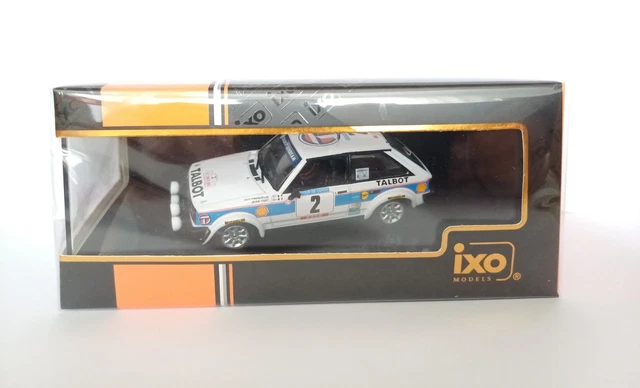 1/43 Silhouette 3012 – Talbot Sunbeam Lotus RAC 1982 – Blomqvist Fréquelin – Rare