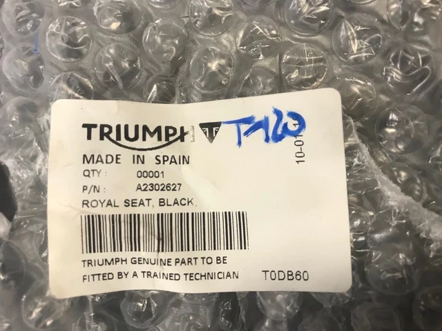 triumph bonneville t120 king and queen seat