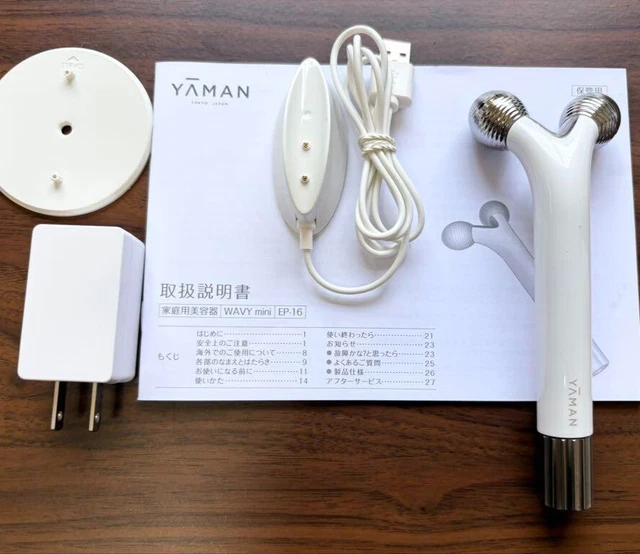 YA MAN WAVY Mini EP-16 Facial Roller - Used Working