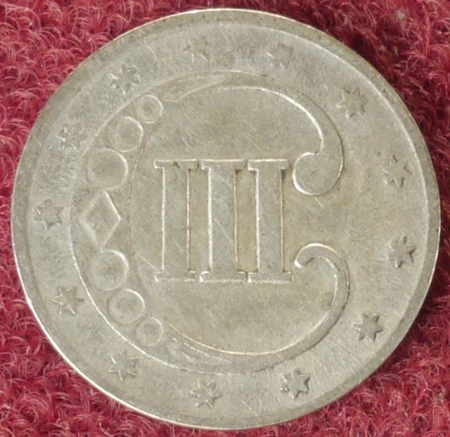 United States 3 Cents 1853 (E2506) United States 3 Cents 1853 (E2506)