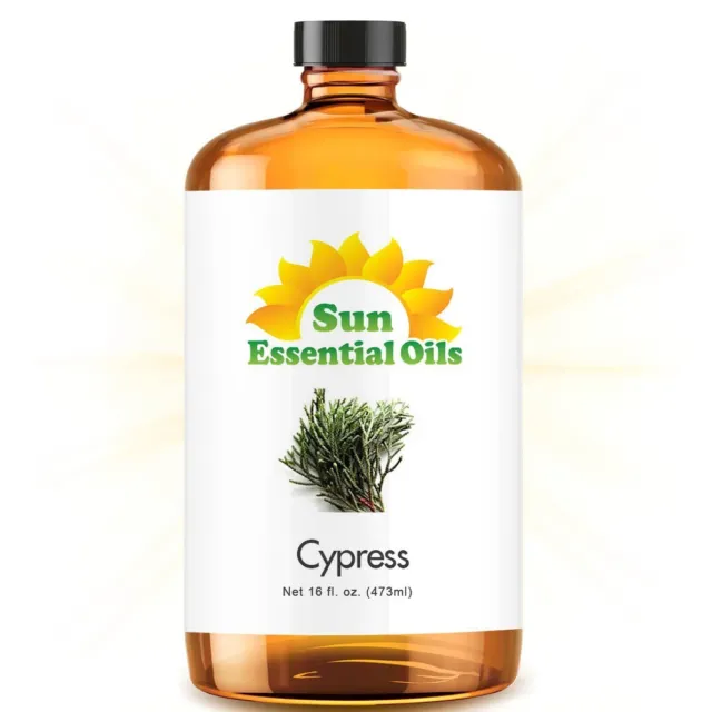 Best Cypress Essential Oil 100% Purely Natural Therapeutic Grade 16oz