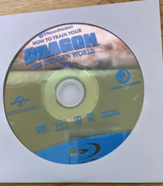 How to Train Your Dragon: The Hidden World (Blu-ray, 2019)