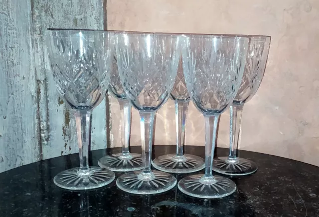 3 VERRES A eau ancien en cristal de Baccarat (prix à la pièce) EUR