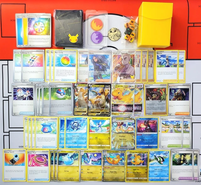 DRAGONITE &DRAGONS LAIR& "Out The Box" Custom Pokemon Card TCG Battle