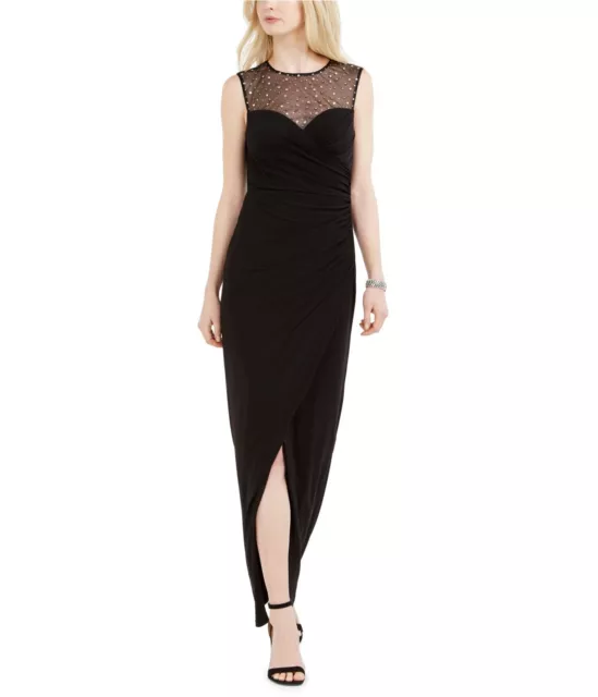 Vince Camuto Womens Embellished Gown Dress