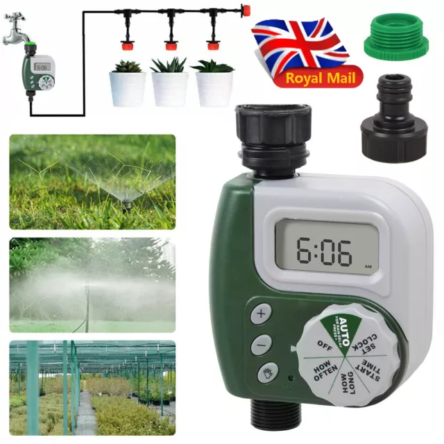 Digital Watering Timer Garden Tap Hose Sprinkler Automatic Irrigation Controller