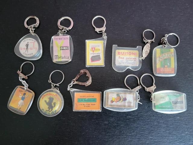 Ancien Porte-clés Curieux - Objet Vintage De Collection