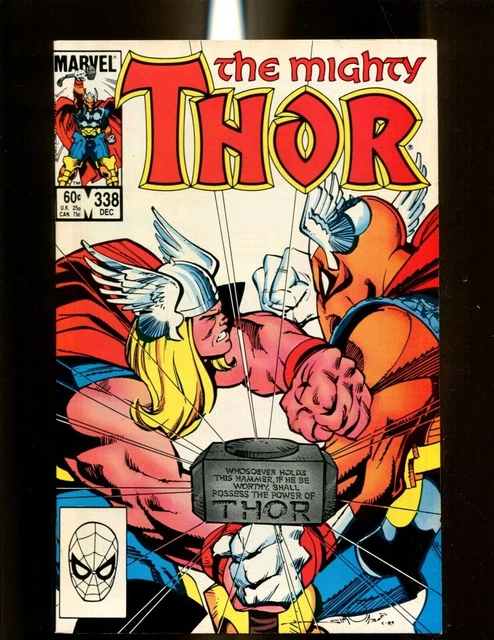 Thor #338 (Marvel 1983) 2nd Appearance and Origin of Beta Ray Bill -- NM