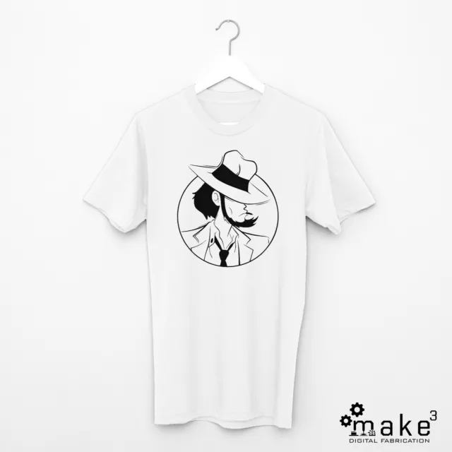 T-shirt Gighen (Jigen Lupin cartoon anni 80 90 terzo manga anime tshirt)