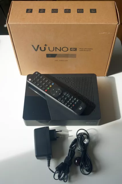 VU+ Uno 4k DVB-C Tuner Linux Receiver UHD 2160p