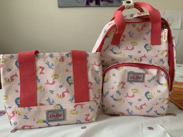 cath kidston kids backpack and Mini Bag Mermaids Design