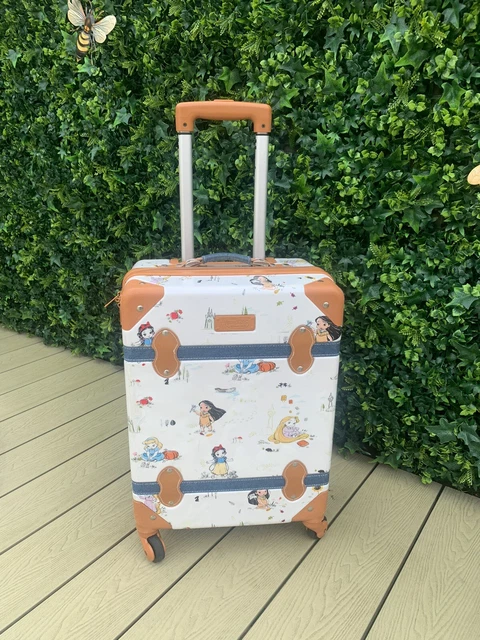 DISNEY STORE ANIMATORS Princess Roller Suitcase Hand Luggage Hard Shell Spinner 50.00 PicClick UK